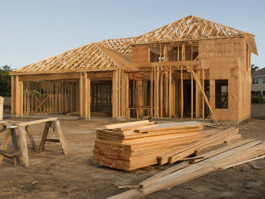 Casa en estructura de madera